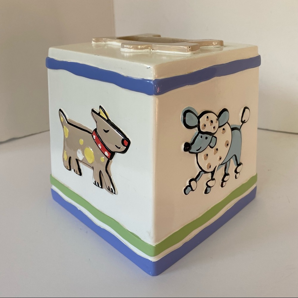 Jenny and Jeff Designs Tissue Cover Dogs Puppies Best Friends Dalmatian Poodle